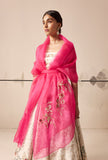 Ivory embroidered lehenga set (E-25/TL-118)