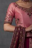 FALSA DOUBLE LAYERED EMBROIDERED LEHENGA SET ( FB-01A)