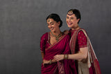 TOOSH BANDHANI EMBROIDERED SAREE SET ( KASH-03 )