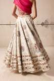 IVORY FLORAL LEHENGA (E-27/TL-115)