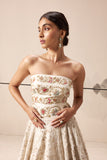 Ivory embroidered lehenga set (E-25/TL-118)