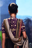 Black printed silk saree set (DMT-12) (FB-16 & DMT-12)