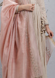 BLUSH PINK TUSSAR DUPATTA (DUP-37)