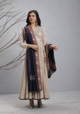NAVY BLUE SILK EMBROIDERED DUSHALA (DUS-55)