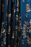 Royal Blue Embroidered Lehanga Set with Scallop Dupatta (SK-08/16/29/JP-40)