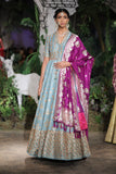 GOTA PATTI EMBROIDERED ANARKALI SET ( SK -21 )