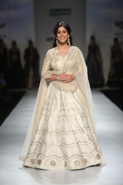 CLASSY GOTA EMBROIDERED LEHANGA SET ( CS-30 )