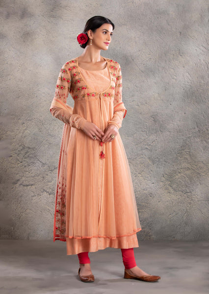 Paakhi Anarkali set (VOF-17)