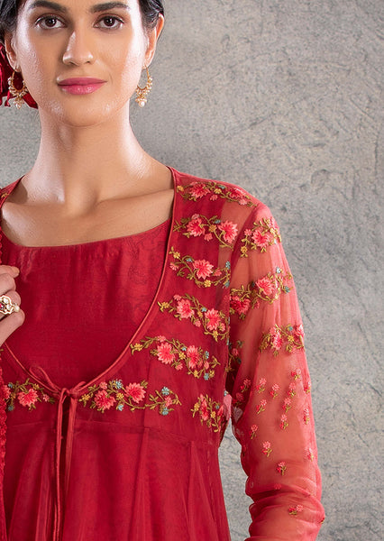 Prisha Anarkali set (VOF-17)