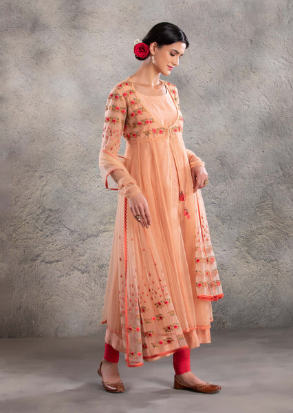 Paakhi Anarkali set (VOF-17)