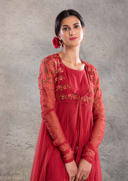 Prisha Anarkali set (VOF-17)