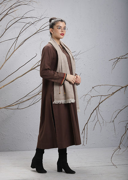 Brown Woolen Tunic (WL-11/KUR)
