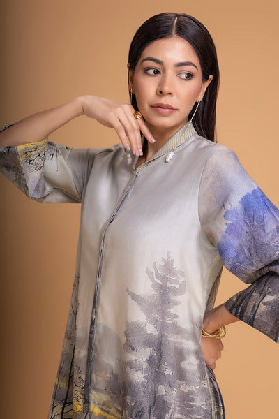 PASTELS CHANDERI PRINTED TUNIC (1 PC)