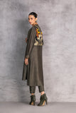 FOREST GREEN DUPION JACKET (1 PC)