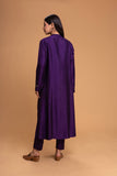PURPLE DUPION EMB. KURTA (2 PCS)