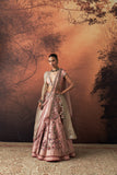 OLD ROSE EMB. MULTIKALI LEHENGA SET (EVO-10) (2 PCS)