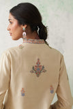 TOOSH CHANDERI KASHMIRI MULTICOLOUR EMBROIDERED JACKET SET(3 PCS)