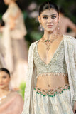TOOSH BROCADE & GEORGETTE EMB. LEHENGA SET (2 PCS)