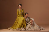 TOOSH TISSUE ANARKALI PAIRED WITH CHURIDAAR AND DUPATTA ( LS-16A)