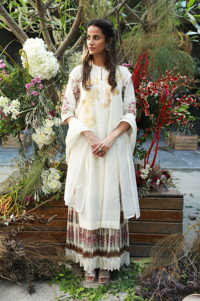 IVORY ANARKALI SET ( NR-05)