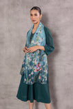 AQUA FORESTA THIN CHANDERI PRINTED STOLE (SV-18/STL)