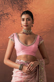 ONION PINK DUPION EMB. BLOUSE ( 1 PC)