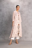 BLUSH CHANDERI TUNIC WITH JACKET (1 PC)