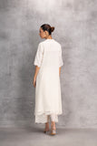 IVORY CHANDERI TUNIC (1 PC)