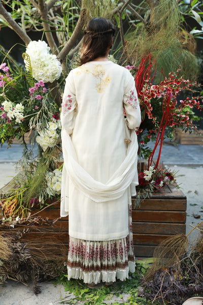 IVORY ANARKALI SET ( NR-05)