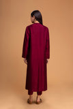 MAROON DUPION EMB. KURTA SET (2 PCS)