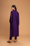 PURPLE DUPION EMB. KURTA (2 PCS)
