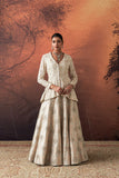 TOOSH BROCADE & GEORGETTE EMB. LEHENGA SET (2 PCS)