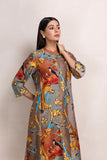 MULTICOLOR SILK CHANDERI PRINTED TUNIC (1 PC)