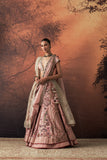 OLD ROSE EMB. MULTIKALI LEHENGA SET (EVO-10) (2 PCS)