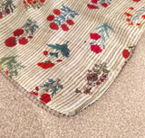 Toosh thin chanderi striped floral printed scarf (ALY-11/SCF)