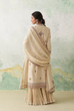 TOOSH CHANDERI KASHMIRI MULTICOLOUR EMBROIDERED JACKET SET(3 PCS)