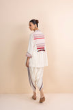 IVORY HANDWOVEN COTTON SHORT JACKET(1 PC)