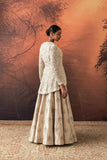TOOSH BROCADE & GEORGETTE EMB. LEHENGA SET (2 PCS)