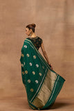 PATRALEKHA BANARASI SILK SAREE WITH GOLDEN BORDER (JDS-06)