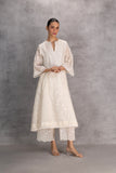 IVORY CHANDERI TUNIC (1 PC)