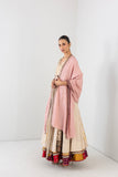 ROSE PINK EMBROIDERED WOOLEN SHAWL (1 PC)