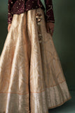 TOOSH BANARASI BROCADE LEHENGA (1 PC)