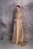 BEIGE TUSSOR GEORGETTE SAREE (1 PC)