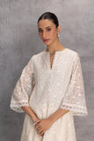 IVORY CHANDERI TUNIC (1 PC)