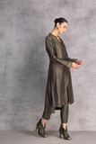 FOREST GREEN DUPION JACKET (1 PC)