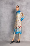 TOOSH & BLUE DUPION PRINTED SHIRT (1 PC)