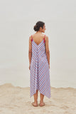 PRINTED COTTON LONG DRESS (BFW-01A)