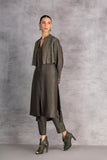 FOREST GREEN DUPION JACKET (1 PC)