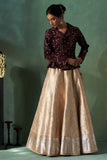 TOOSH BANARASI BROCADE LEHENGA (1 PC)