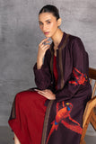 CHOCOLATE BROWN DUPION JACKET (1 PC)